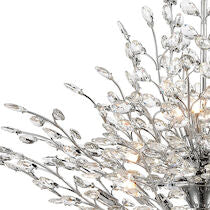 CRYSTIQUE 38'' WIDE 12-LIGHT CHANDELIER---CALL OR TEXT 270-943-9392 FOR AVAILABILITY