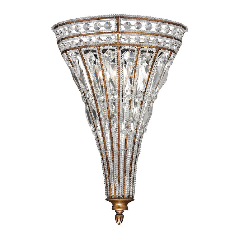 EMPIRE 18'' HIGH 2-LIGHT SCONCE---CALL OR TEXT 270-943-9392 FOR AVAILABILITY