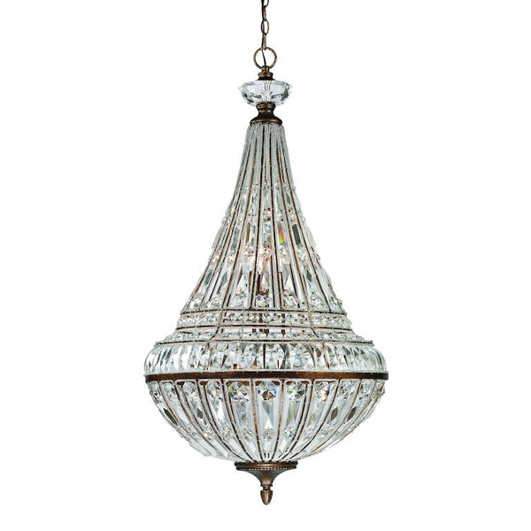 EMPIRE 23'' WIDE 9-LIGHT CHANDELIER---CALL OR TEXT 270-943-9392 FOR AVAILABILITY