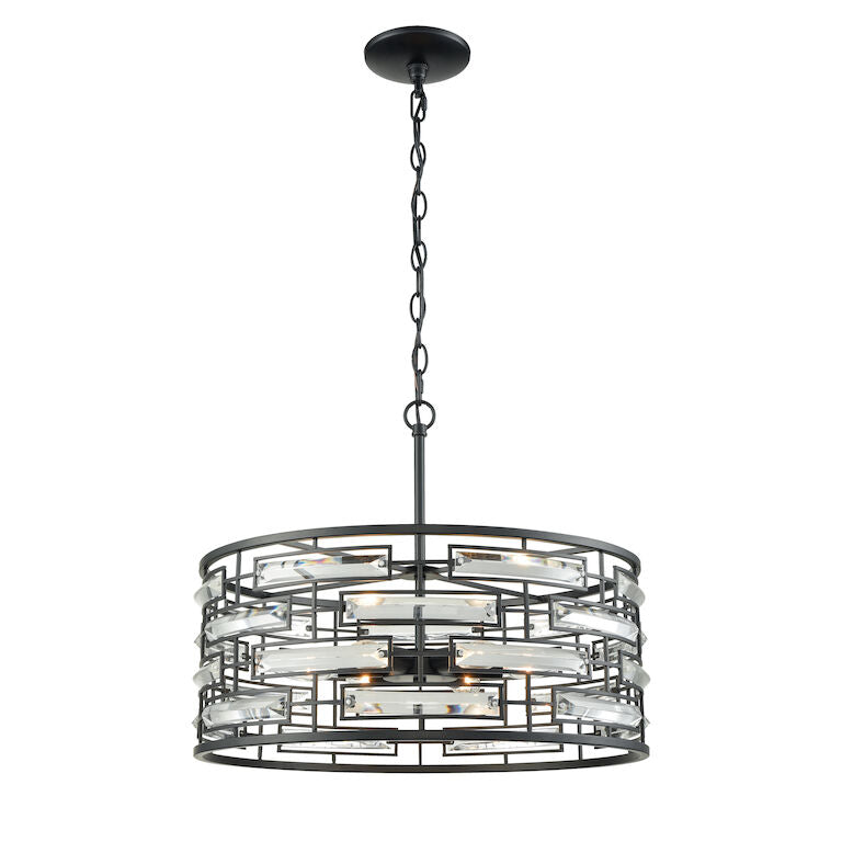 LINEO 20'' WIDE 6-LIGHT CHANDELIER---CALL OR TEXT 270-943-9392 FOR AVAILABILITY