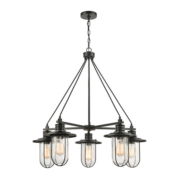 LAKESHORE DRIVE 33'' WIDE 5-LIGHT CHANDELIER---CALL OR TEXT 270-943-9392 FOR AVAILABILITY