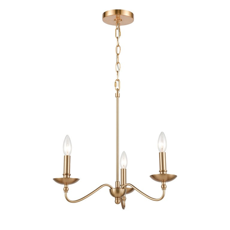 WELLSLEY 18'' WIDE 3-LIGHT CHANDELIER---CALL OR TEXT 270-943-9392 FOR AVAILABILITY