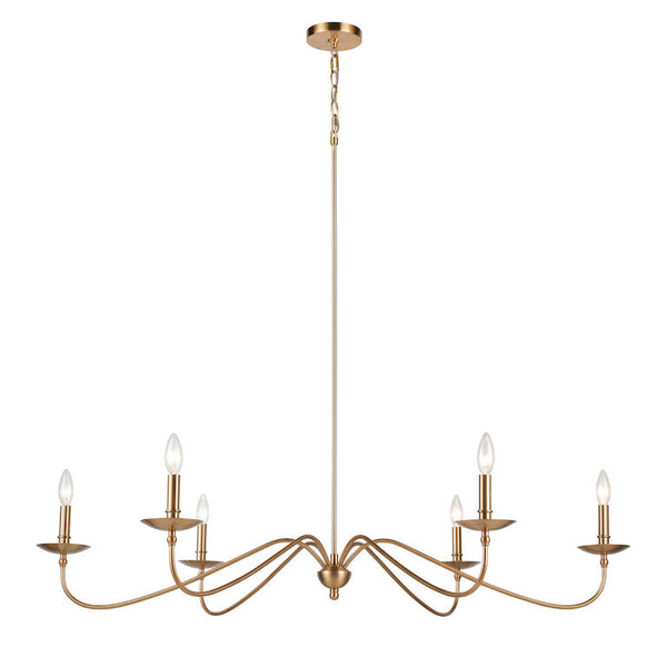 WELLSLEY 47'' WIDE 6-LIGHT ISLAND CHANDELIER---CALL OR TEXT 270-943-9392 FOR AVAILABILITY