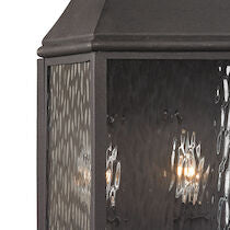 FORGED JEFFERSON 19'' HIGH 2-LIGHT OUTDOOR SCONCE---CALL OR TEXT 270-943-9392 FOR AVAILABILITY