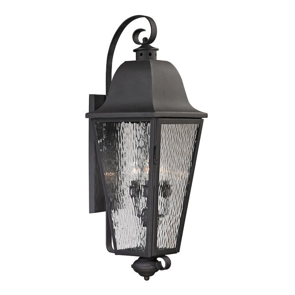 FORGED BROOKRIDGE 37'' HIGH 4-LIGHT OUTDOOR SCONCE---CALL OR TEXT 270-943-9392 FOR AVAILABILITY
