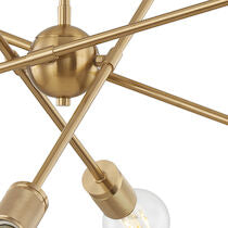 MODULE 22'' WIDE 8-LIGHT CHANDELIER