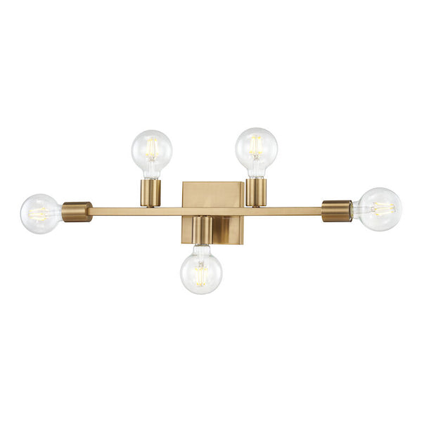 ATTUNE 22'' WIDE 5-LIGHT VANITY LIGHT ALSO AVAILABLE IN SATIN NICKEL---CALL OR TEXT 270-943-9392 FOR AVAILABILITY