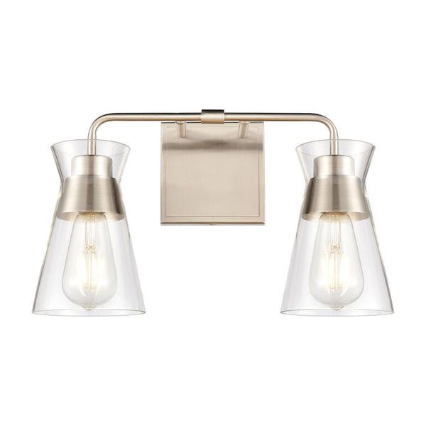 BROOKVILLE 15'' WIDE 2-LIGHT VANITY LIGHT ALSO AVAILABLE IN BURNISHED BRASS---CALL OR TEXT 270-943-9392 FOR AVAILABILITY