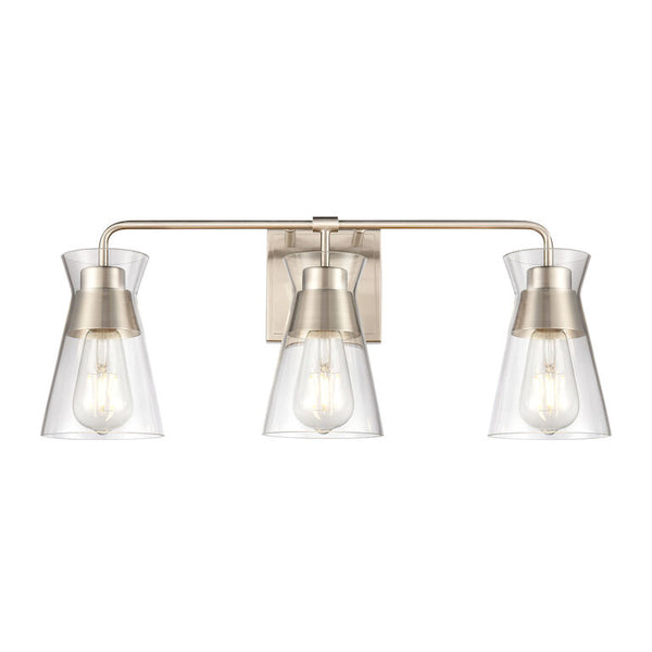 BROOKVILLE 22'' WIDE 3-LIGHT VANITY LIGHT ALSO AVAILABLE IN BURNISHED BRASS---CALL OR TEXT 270-943-9392 FOR AVAILABILITY