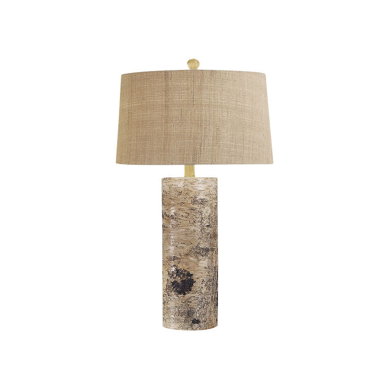 ASPEN BARK 30'' HIGH 1-LIGHT TABLE LAMP ALSO AVAILABLE WITH LED @$433.68---CALL OR TEXT 270-943-9392 FOR AVAILABILITY
