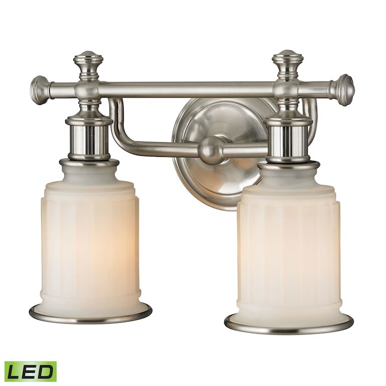 ACADIA 13'' WIDE 2-LIGHT VANITY LIGHT ALSO AVAILABLE WITH LED @$363.40---CALL OR TEXT 270-943-9392 FOR AVAILABILITY