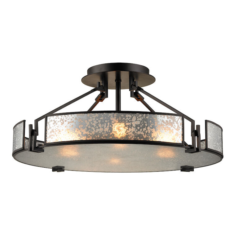 LINDHURST 21'' WIDE 4-LIGHT SEMI FLUSH MOUNT---CALL OR TEXT 270-943-9392 FOR AVAILABILITY
