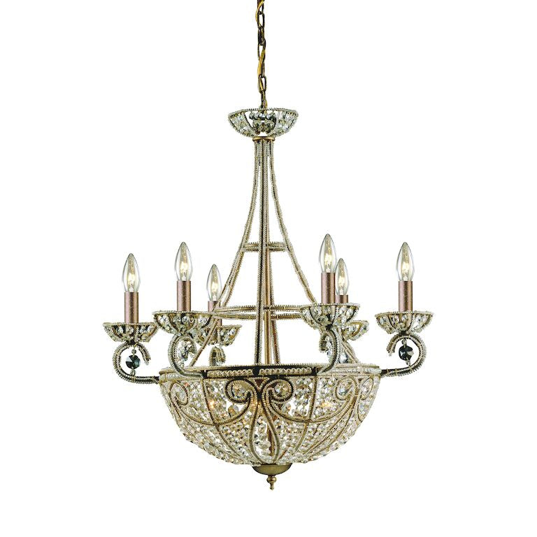 ELIZABETHAN 26'' WIDE 10-LIGHT CHANDELIER----CALL OR TEXT 270-943-9392 FOR AVAILABILITY