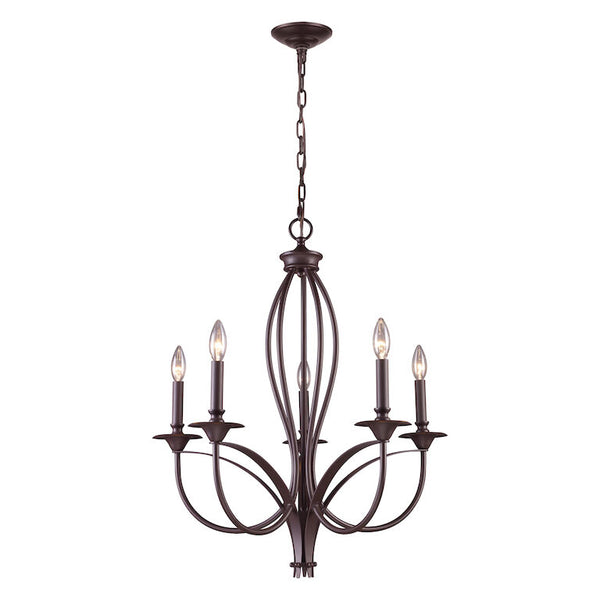 MEDFORD 26'' WIDE 5-LIGHT CHANDELIER---CALL OR TEXT 270-943-9392 FOR AVAILABILITY