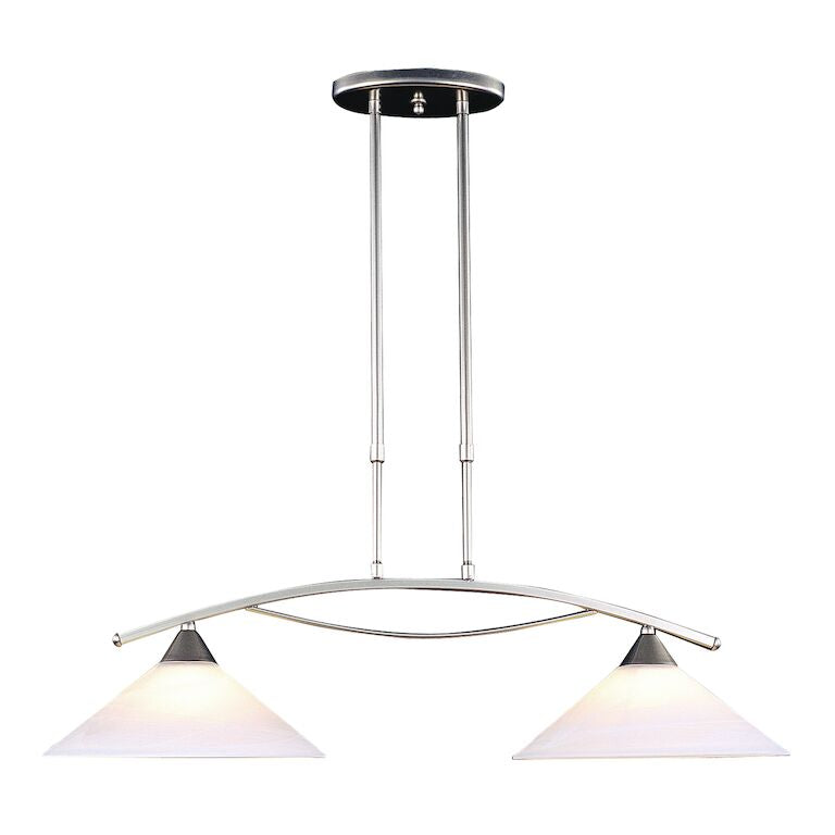 ELYSBURG 31'' WIDE 2-LIGHT ISLAND CHANDELIER ALSO AVAILABLE WITH LED @609.50