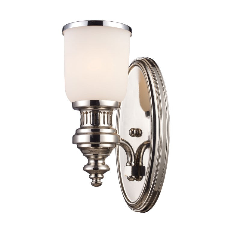 CHADWICK 13'' HIGH 1-LIGHT SCONCEALSO AVAILABLE IN OILED BRONZE WITH LED @$266.80