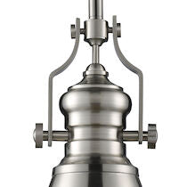 CHADWICK 7.5'' WIDE 1-LIGHT MINI PENDANT---ALSO AVAILABLE WITH LED @$319.70---CALL OR TEXT 270-943-9392 FOR AVAILABILITY