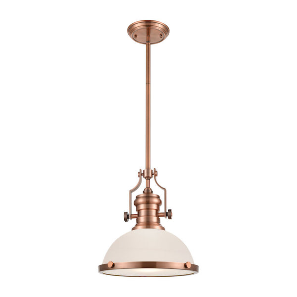 CHADWICK 13'' WIDE ANTIQUE COPPER 1-LIGHT PENDANT ALSO AVAILABLE WITH LED @$395.60---CALL OR TEXT 270-943-9392 FOR AVAILABILITY