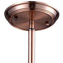 CHADWICK 8'' WIDE 1-LIGHT ANTIQUE COPPER MINI PENDANT ALSO AVAILABLE WITH LED @$388.70---CALL OR TEXT 270-943-9392 FOR AVAILABILITY