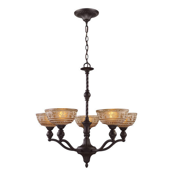 NORWICH 28'' WIDE 5-LIGHT CHANDELIER