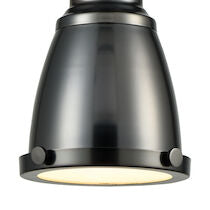 CHADWICK 8'' WIDE 1-LIGHT BLACK NICKEL MINI PENDANT---CALL OR TEXT 270-943-9392 FOR AVAILABILITY