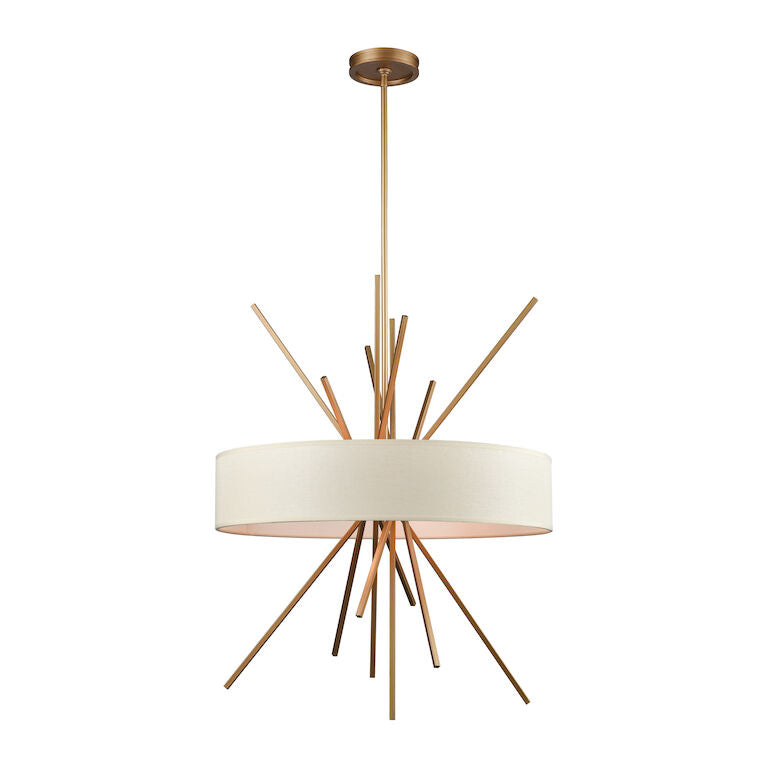 XENIA 25'' WIDE 5-LIGHT CHANDELIER ALSO AVAILABLE IN MATTE GOLD @$ 883.20