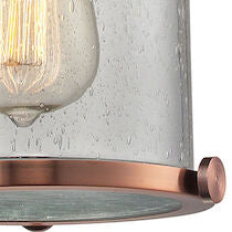 CHADWICK 8'' WIDE 1-LIGHT COPPER MINI PENDANT---CALL OR TEXT 270-943-9392 FOR AVAILABILITY