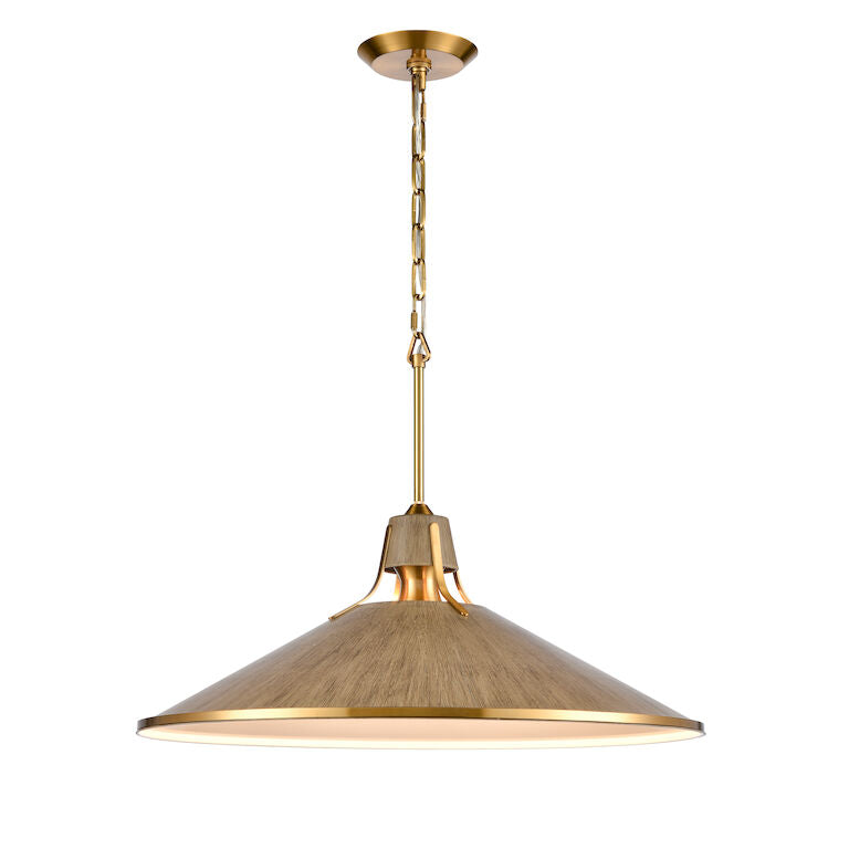 DANIQUE 24'' WIDE 1-LIGHT PENDANT ALSO AVAILABLE IN CORKWOOD