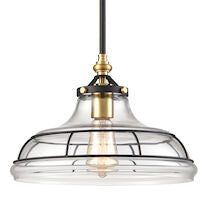 DUNKIRK 13'' WIDE 1-LIGHT PENDANT ALSO AVAILABLE IN WEATHERED ZINC