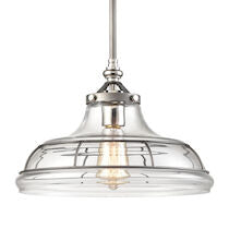 DUNKIRK 13'' WIDE 1-LIGHT PENDANT ALSO AVAILABLE IN WEATHERED ZINC