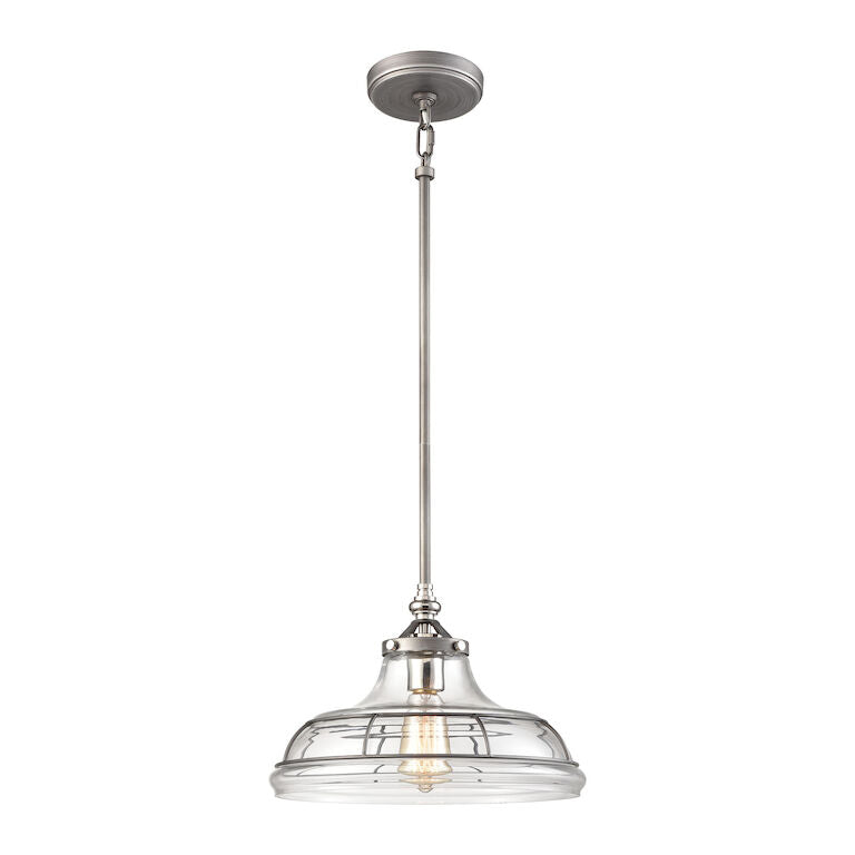 DUNKIRK 13'' WIDE 1-LIGHT PENDANT ALSO AVAILABLE IN WEATHERED ZINC