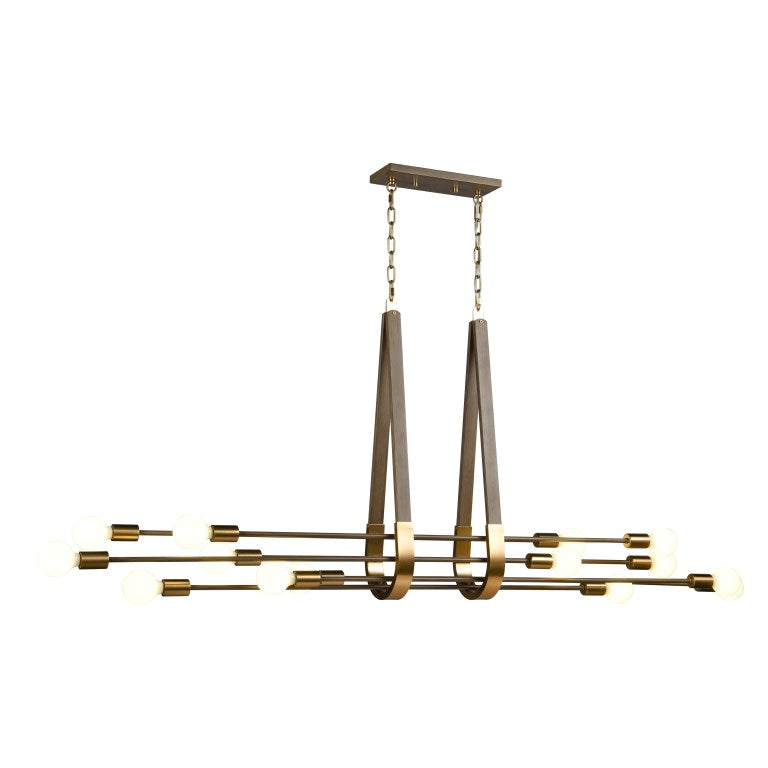 SABINE 72'' WIDE 14-LIGHT ISLAND CHANDELIER ALSO AVAILABLE IN PECAN---CALL OR TEXT 270-943-9392 FOR AVAILABILITY