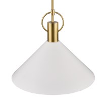 COMPTON 15.75'' WIDE 1-LIGHT PENDANT ALSO AVAILABLE IN SATIN NICKEL