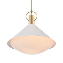 COMPTON 15.75'' WIDE 1-LIGHT PENDANT ALSO AVAILABLE IN SATIN NICKEL