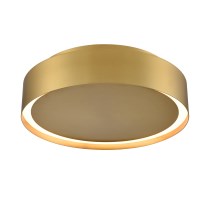 CANNING 12'' WIDE INTEGRATED LED BRUSHED BRASS FLUSH MOUNT---CALL OR TEXT 270-943-9392 FOR AVAILABILITY