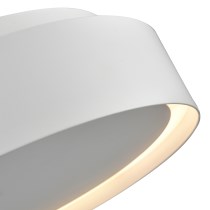 CANNING 12'' WIDE INTEGRATED LED MATTE WHITE FLUSH MOUNT---CALL OR TEXT 270-943-9392 FOR AVAILABILITY