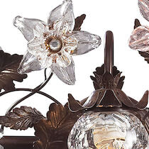 CRISTALLO FIORE 26'' WIDE 3-LIGHT VANITY LIGHT---CALL OR TEXT 270-943-9392 FOR AVAILABILITY