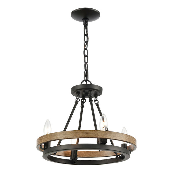 RAMSEY 16'' WIDE 4-LIGHT CHANDELIER