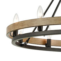 RAMSEY 34'' WIDE 10-LIGHT CHANDELIER ALSO AVAILABLE IN SATIN NICKEL---CALL OR TEXT 270-943-9392 FOR AVAILABILITY