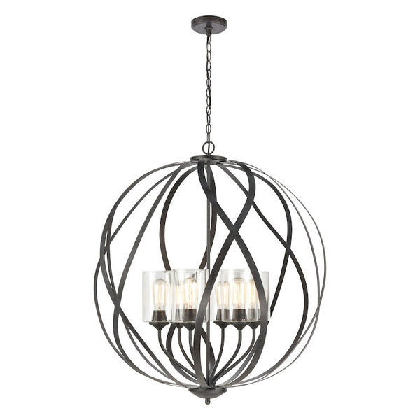 DAISY 32'' WIDE 6-LIGHT CHANDELIER