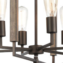 ZINGER 28'' WIDE 6-LIGHT CHANDELIER---CALL OR TEXT 270-943-9392 FOR AVAILABILITY