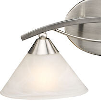 ELYSBURG 18'' WIDE 2-LIGHT VANITY LIGHT ALSO AVAILABLE IN SATIN NICKEL---CALL OR TEXT 270-943-9392 FOR AVAILABILITY