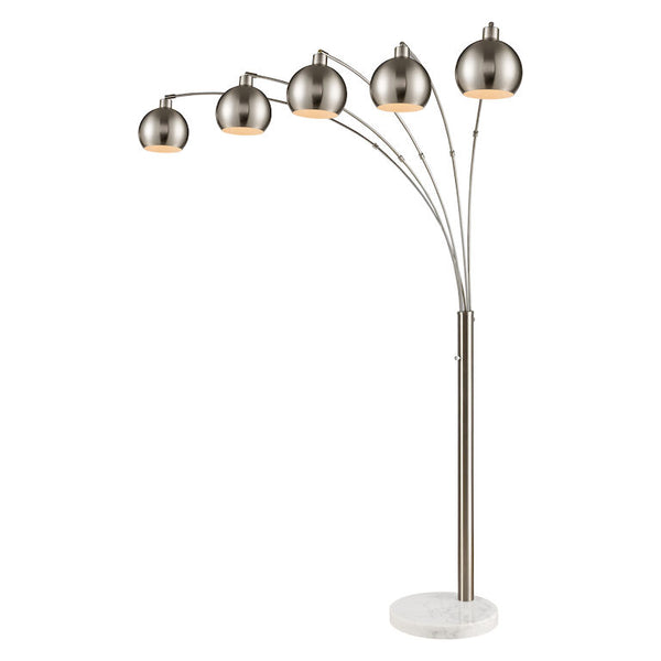 PETERBOROUGH 85.5'' HIGH 5-LIGHT FLOOR LAMP---CALL OR TEXT 270-943-9392 FOR AVAILABILITY - King Luxury Lighting