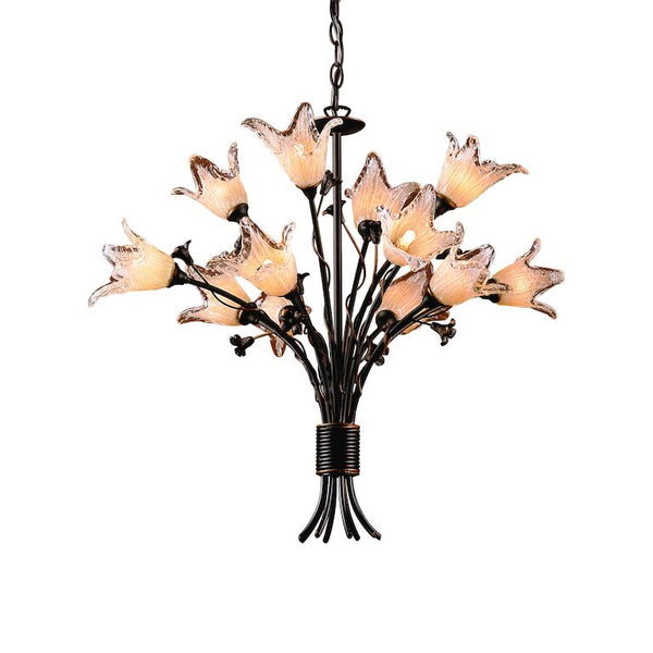 FIORITURA 29'' WIDE 12-LIGHT CHANDELIER