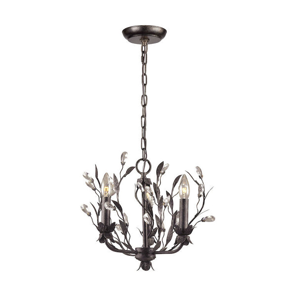 CIRCEO 16'' WIDE 3-LIGHT CHANDELIER, ADAPTOR KIT AVAILABLE @$384.10