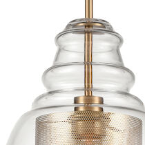 HERNDON 11'' WIDE 1-LIGHT PENDANT ALSO AVAILABLE IN POLISHED CHROME