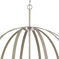 ROTUNDE 38'' WIDE 10-LIGHT CHANDELIER ALSO AVAILABLE IN MATTE WHITE
