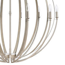 ROTUNDE 38'' WIDE 10-LIGHT CHANDELIER ALSO AVAILABLE IN MATTE WHITE