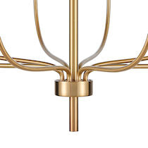 NEWLAND 34'' WIDE 8-LIGHT CHANDELIER---ALSO AVAILABLE IN MATTE BLACK