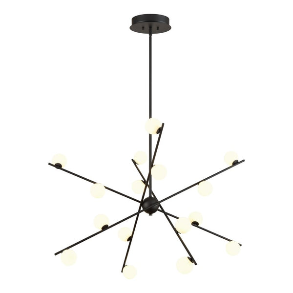 ROXBURY 40'' WIDE 16-LIGHT INTEGRATED LED CHANDELIER---CALL OR TEXT 270-943-9392 FOR AVAILABILITY